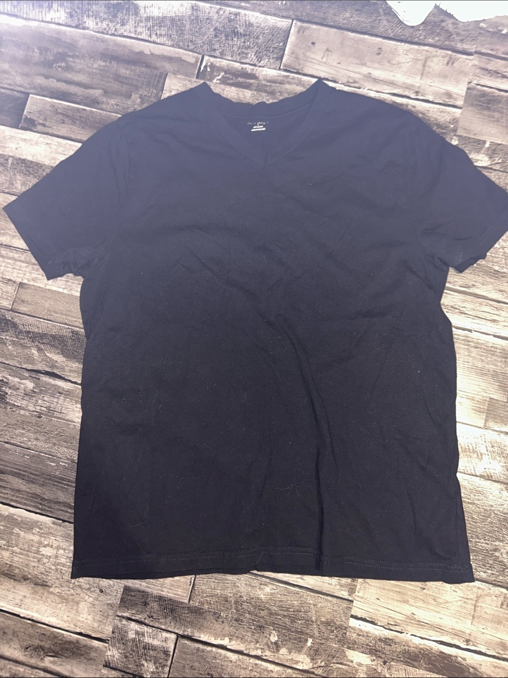 3 Old Navy Black V-Neck Short Sleeve Tee
